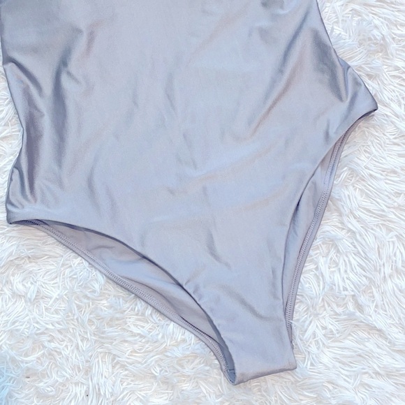 Nwt Sand & Shore silver swimming suit One Piece - Picture 3 of 8